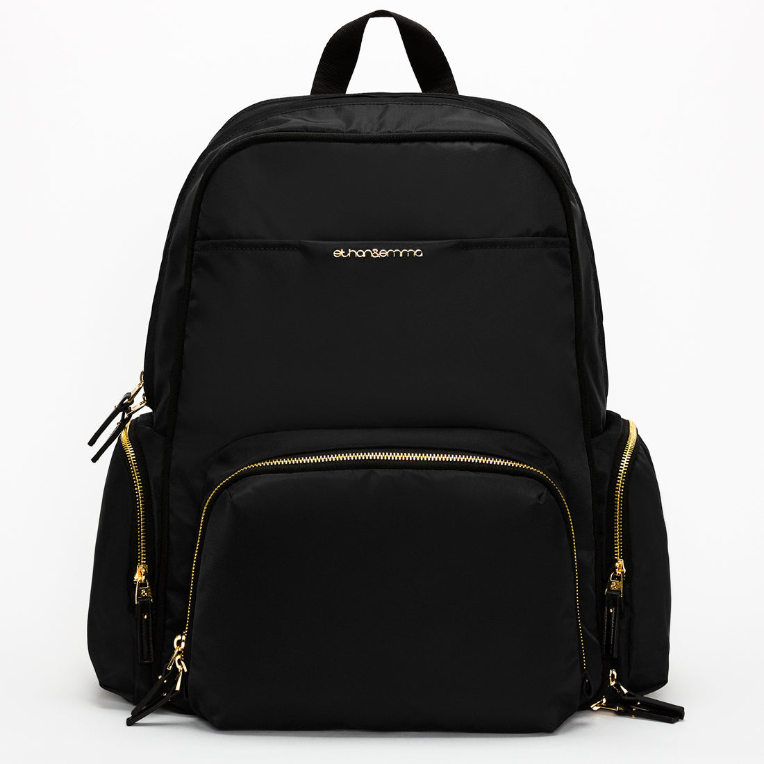 Diaper Backpack (Black) by Ethan & Emma
